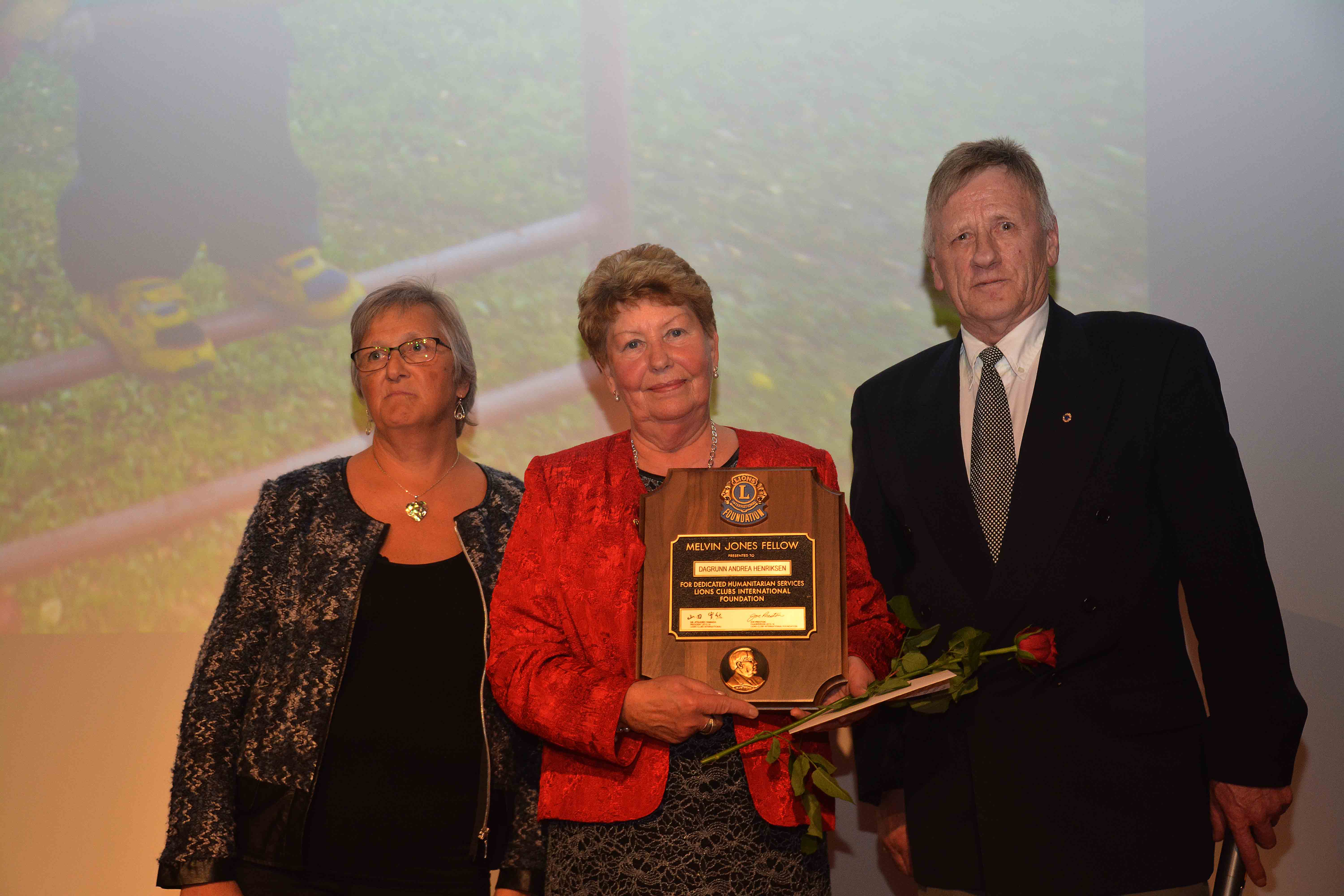 Artikkelbilde til artikkelen Melvin Jones Fellow til Dagrun Henriksen
